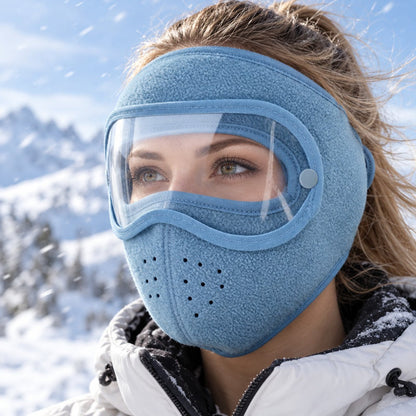 🔥This week's Hot Sales - Just ￡7.99💥Winter Windproof Warm Face Mask with HD Goggles