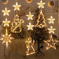 ⏳LAST DAY SALE ONLY ￡10.99!!🎄❄️ DIY Christmas Snowflake Suction Cup LED Lights ✨ | Battery Operated, Warm & Multi-Colour, Window Suction Lights, Christmas Home & Party Decor