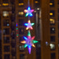 ⏳LAST DAY SALE ONLY ￡10.99!!🎄❄️ DIY Christmas Snowflake Suction Cup LED Lights ✨ | Battery Operated, Warm & Multi-Colour, Window Suction Lights, Christmas Home & Party Decor