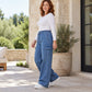 ⏳LAST DAY SALES - 60% OFF🔥Women's Cargo Jeans with Elastic Drawstring Waist
