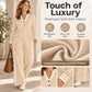 ⏳LAST DAY SALES - 60% OFF🔥Women's Striped Long Sleeve Top & Wide-Leg Pants Set