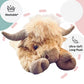 🎄 Holiday Essentials 🐮Highland Cow Plush Toy – Cute & Cuddly Highland Cow Soft Toy Gift